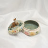 Otter Vanity Trinket Pot with Mirror