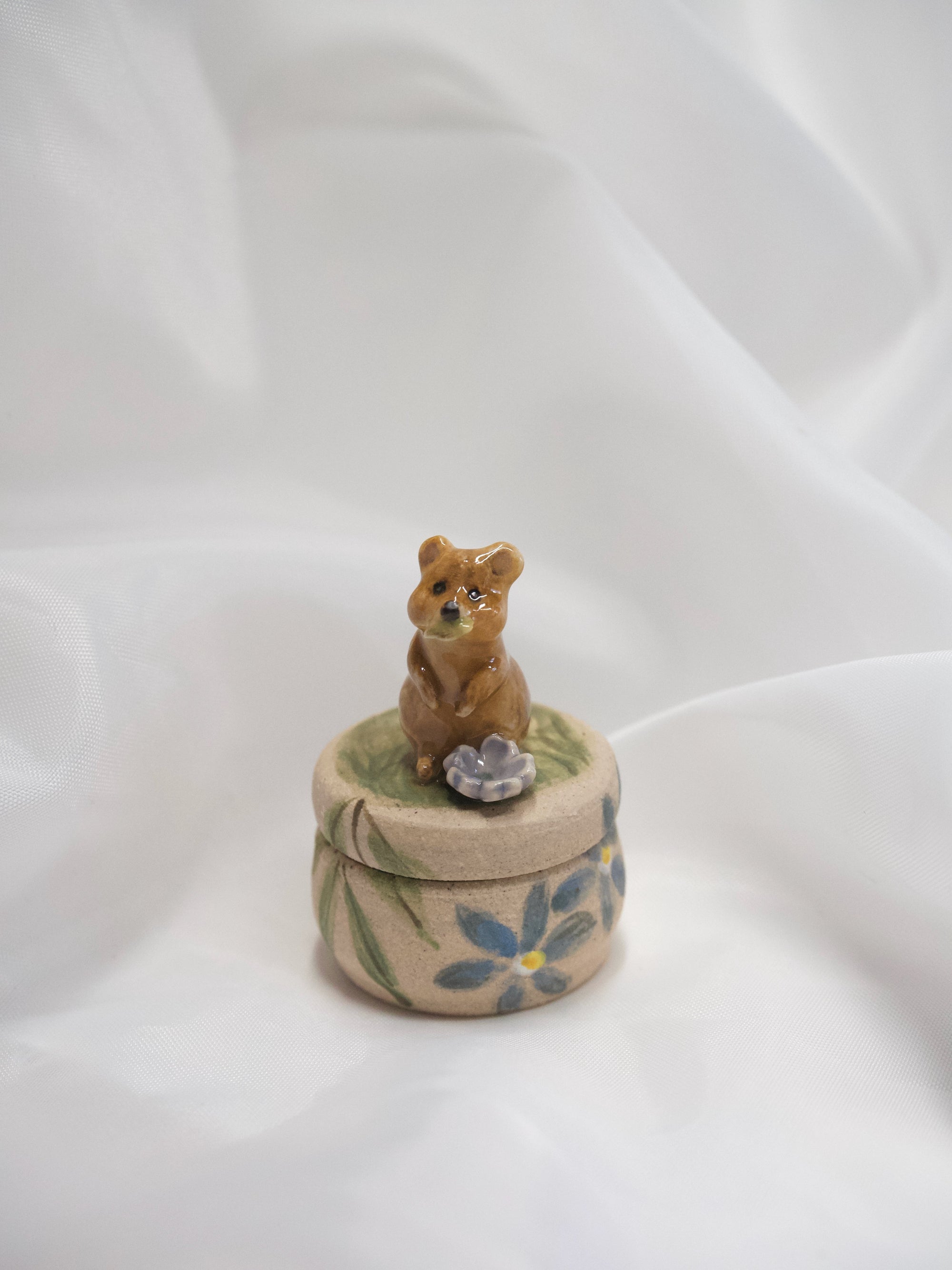 Tiny Quokka Trinket Pot