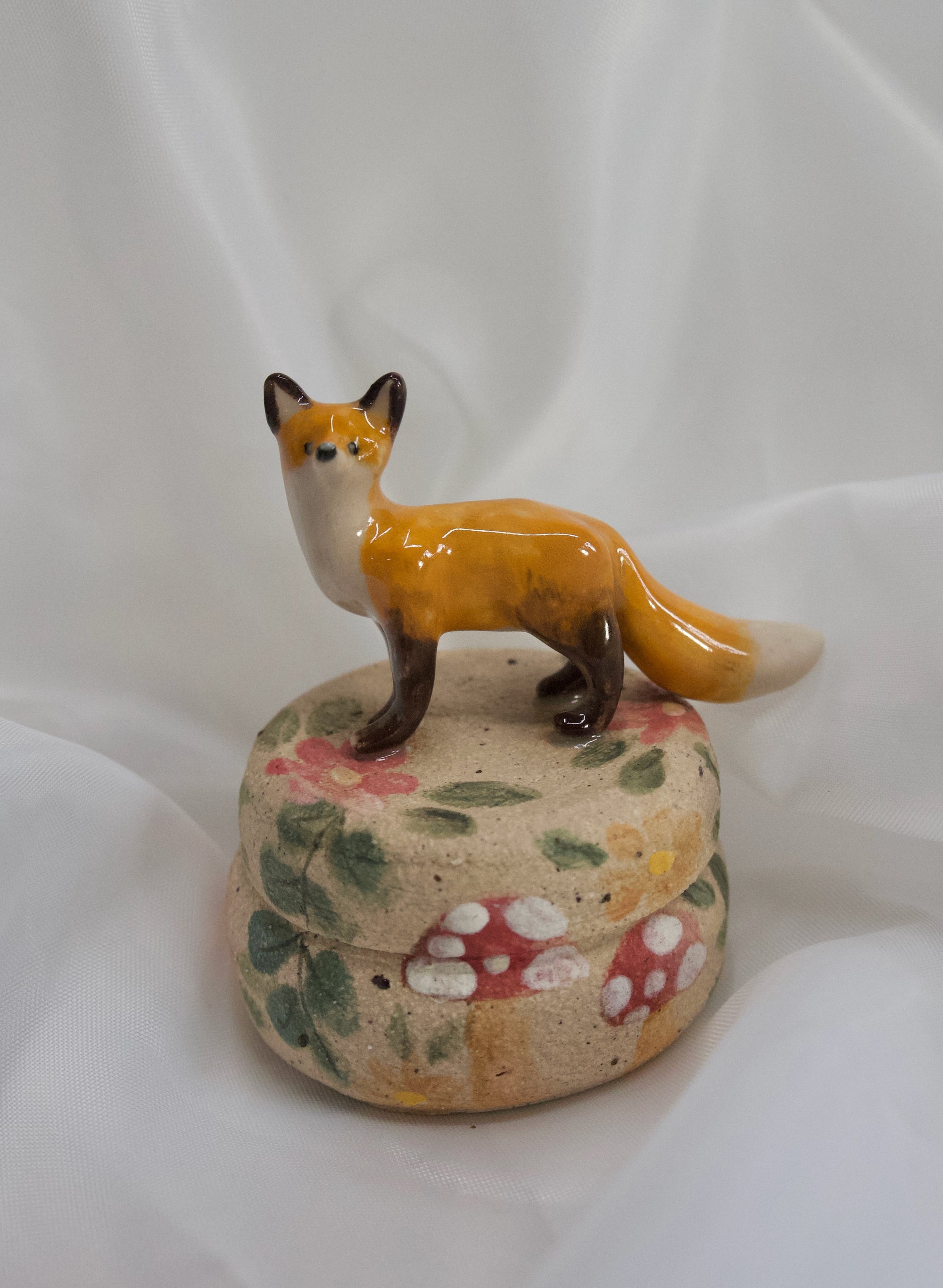 Fox Trinket Pot