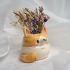 Cat Small Vase