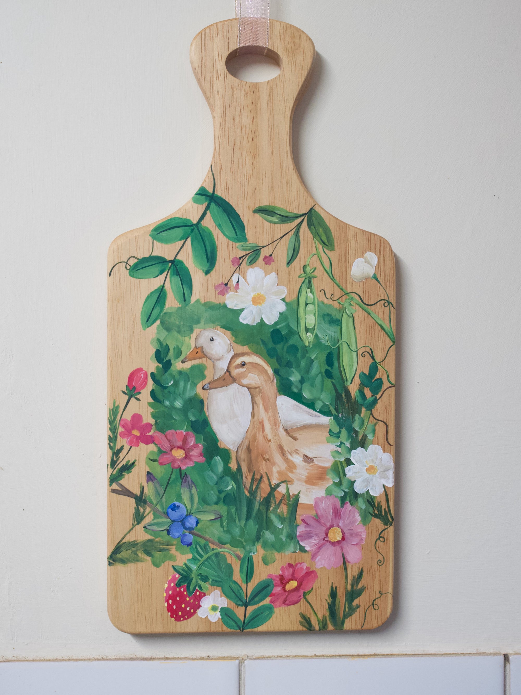 Decorative ONLY Duck Chopping Board