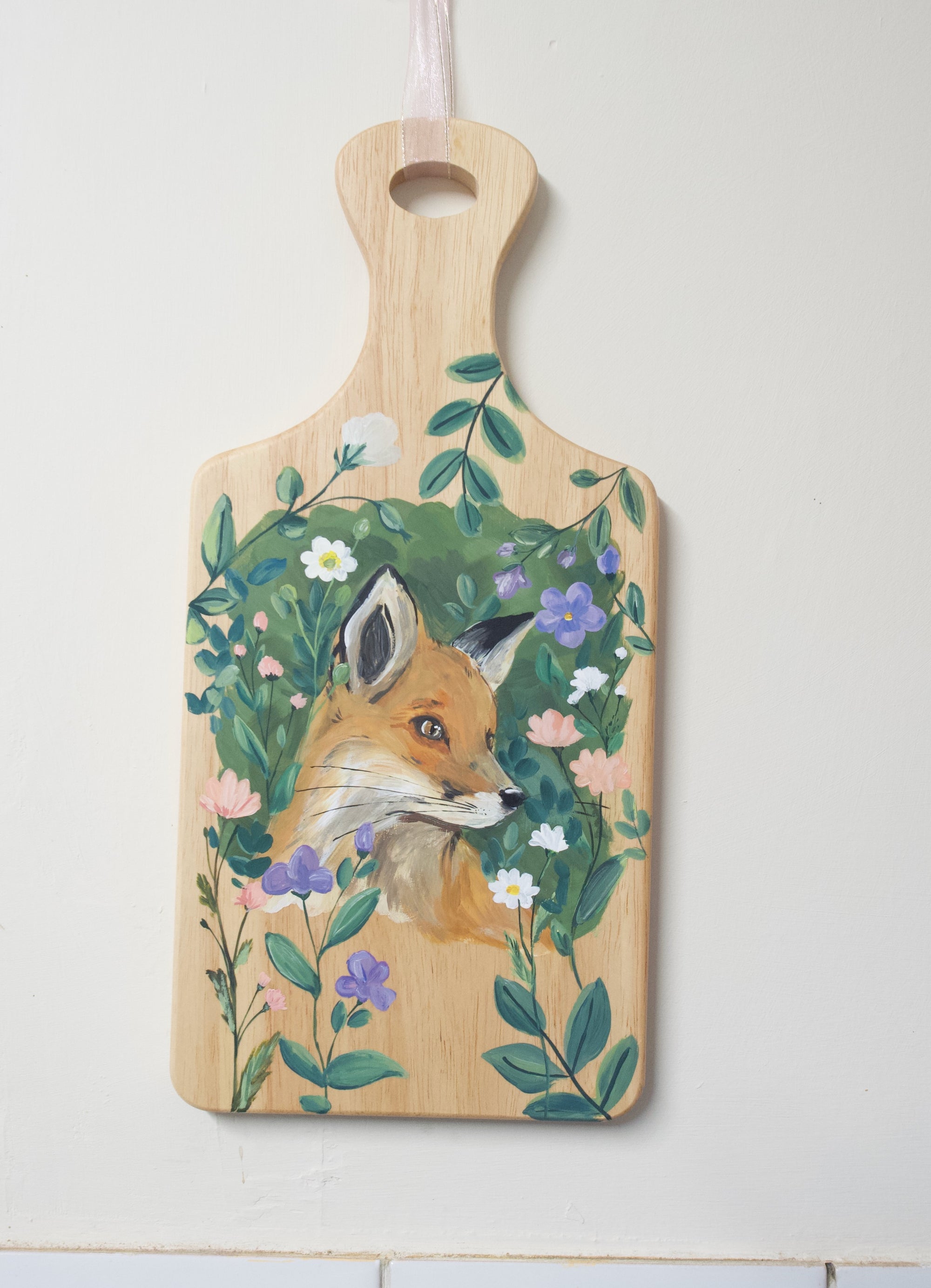 Decorative ONLY Fox Chopping Board