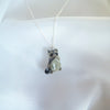 Raccoon 18inch Sterling Silver Necklace