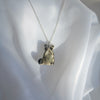 Raccoon 18inch Sterling Silver Necklace