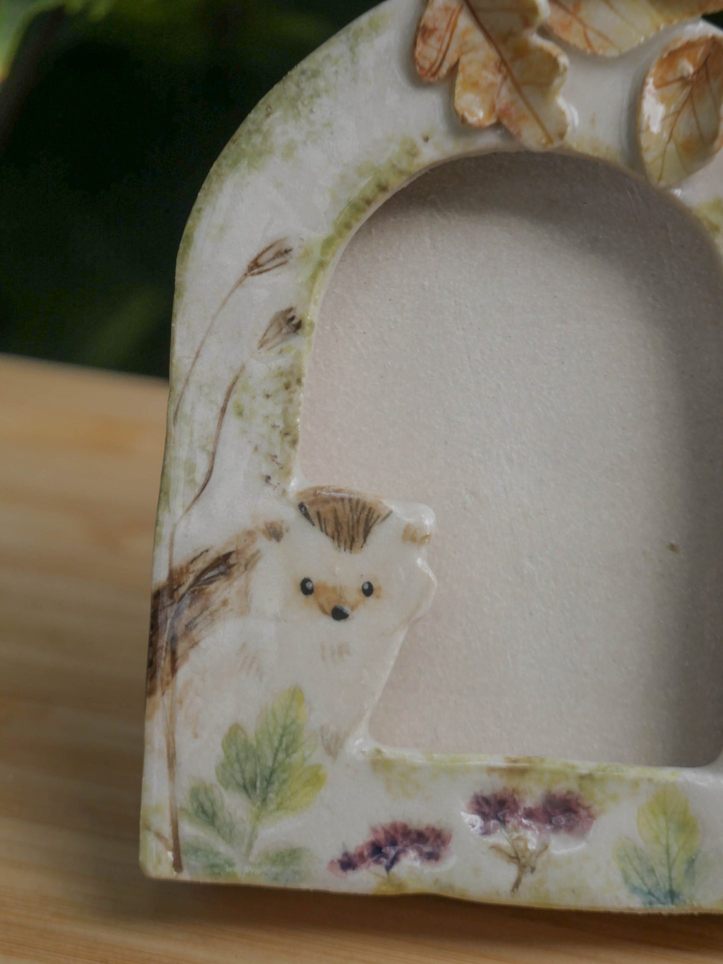 Hedgehog Sculptural Picture frame