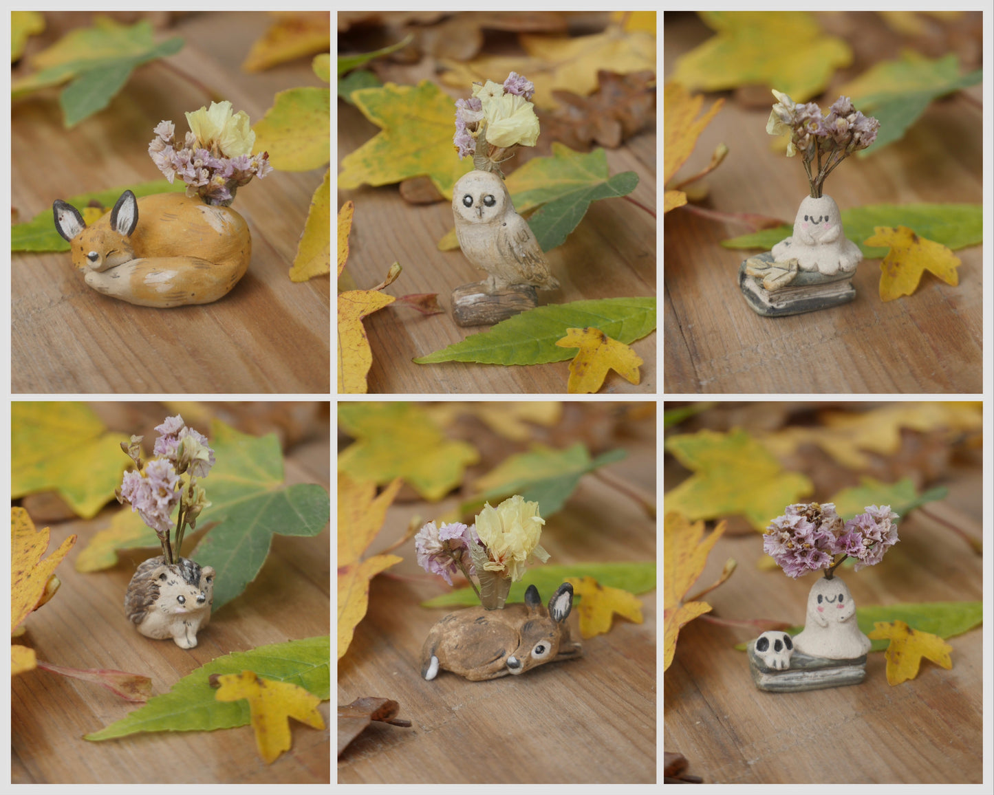 Floral Tiny Animal Totems