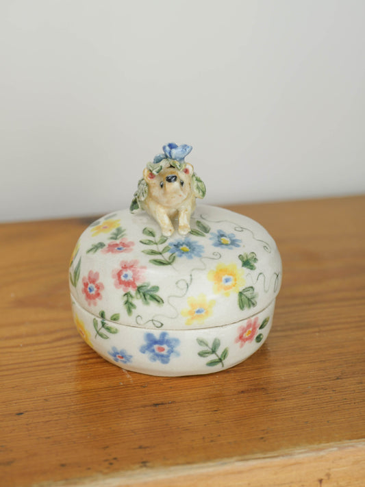 Miniature Enchanted Hedgehog Pot