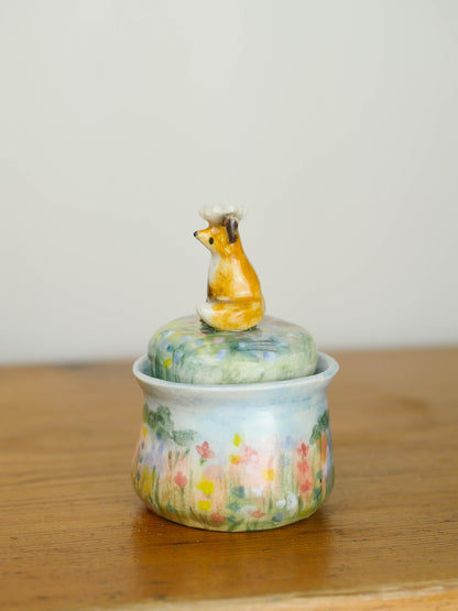 Extra Small Floral Flox Pot