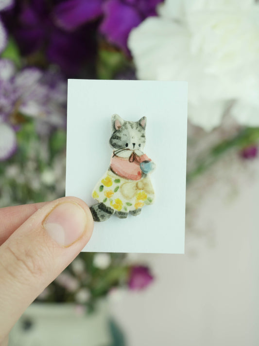 Pin: Tea Party Cat