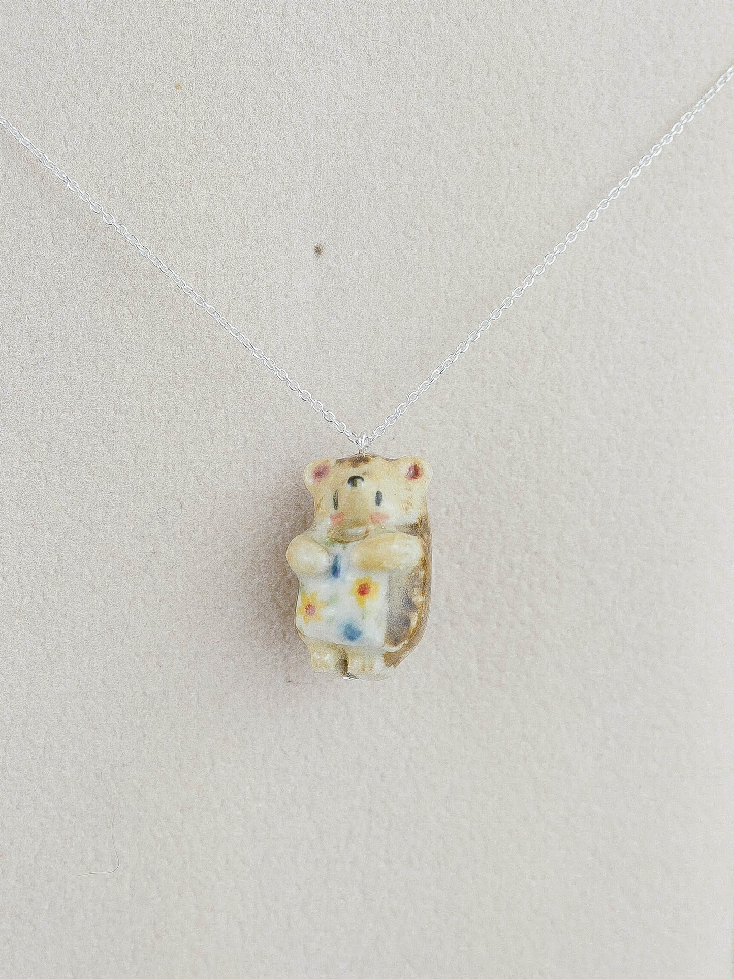 Bakery Hedgehog Necklace