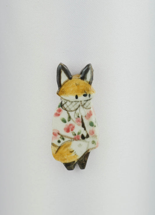 Magnet: Rose Jacket Fox