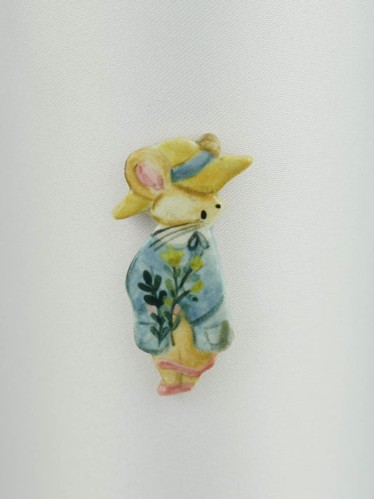 Magnet: Florist Summer Mouse