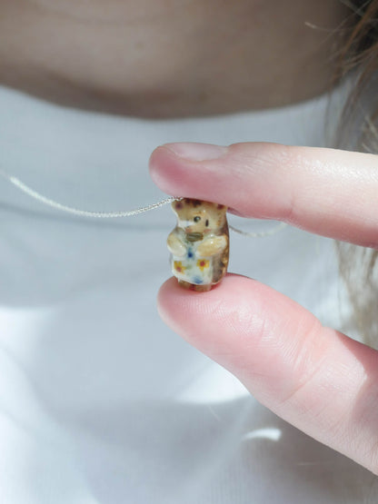 Bakery Hedgehog Necklace