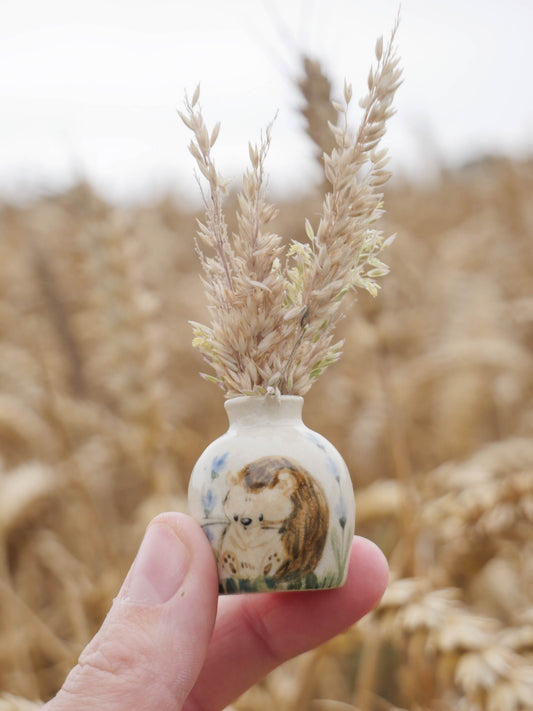 Hedgehog Mini Vase