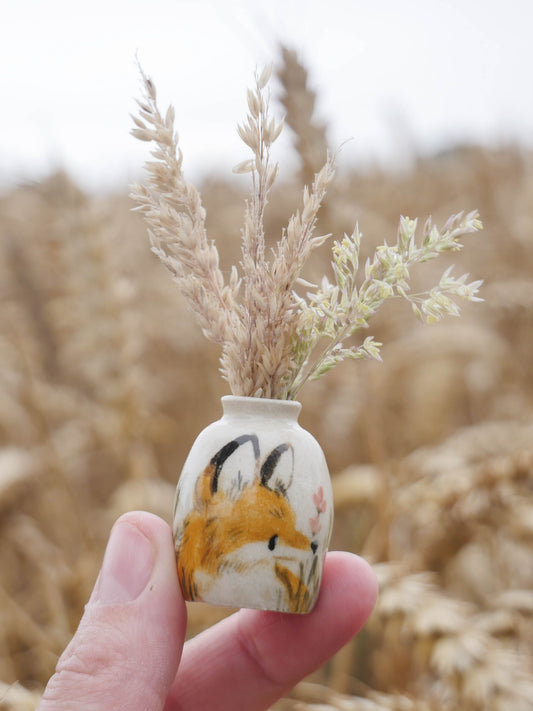 Fox Mini Vase