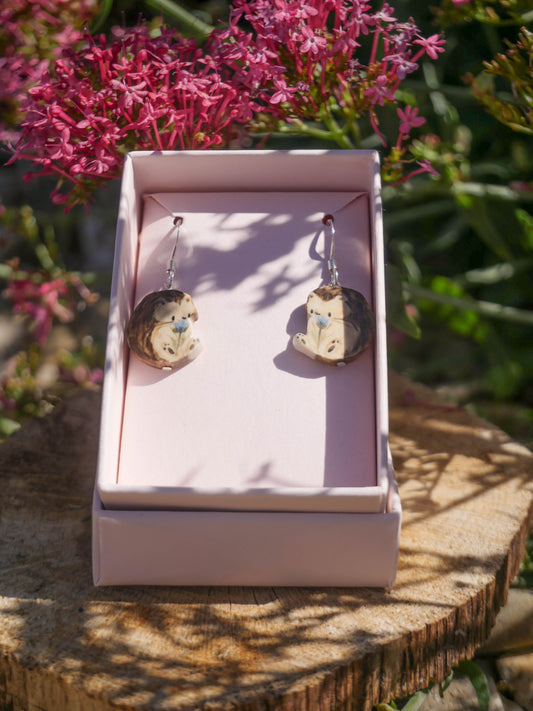 Floral Hedgie Earrings