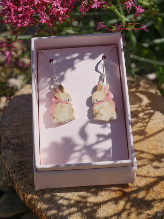 Bunny Bow Earrings