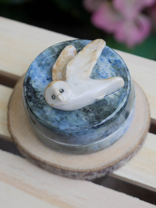 Small Night Owl Trinket Pot