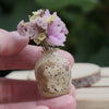 Hedgehog Floral Speckled Vase