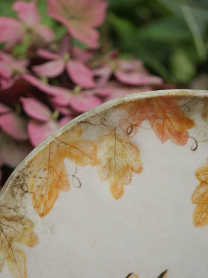 Small Fall Fox Decorative Plate