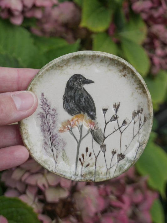 Fall Raven Trinket Plate