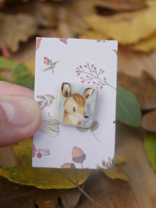 Mini Deer Pin