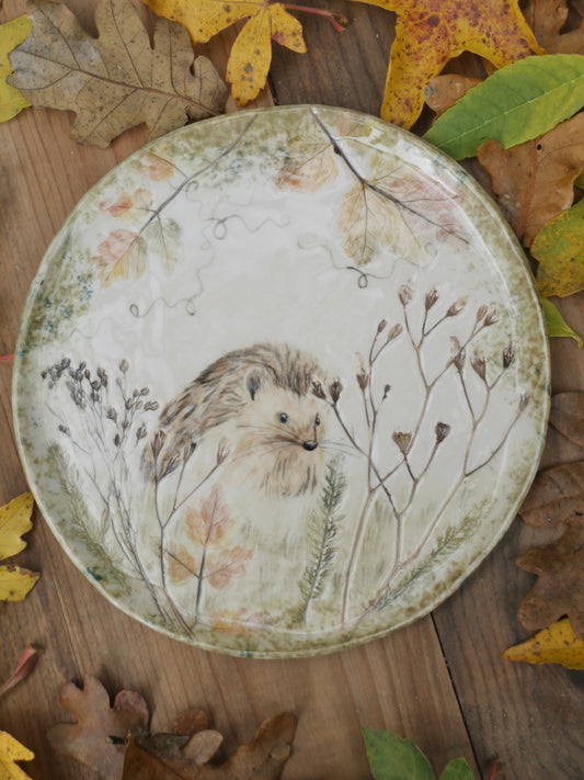 Small Hedgehog Plate