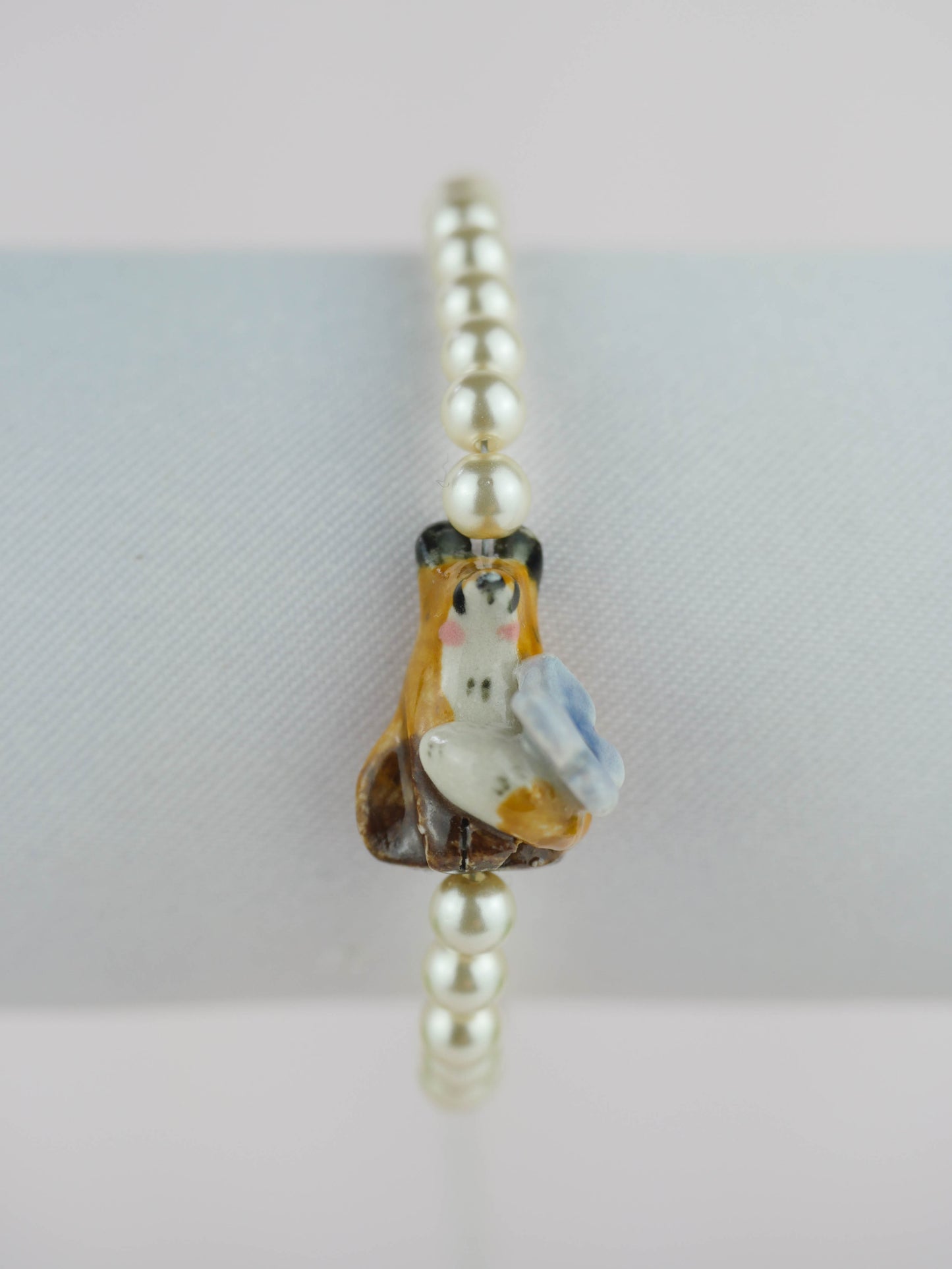 Butterfly Fox Pearl Bracelet